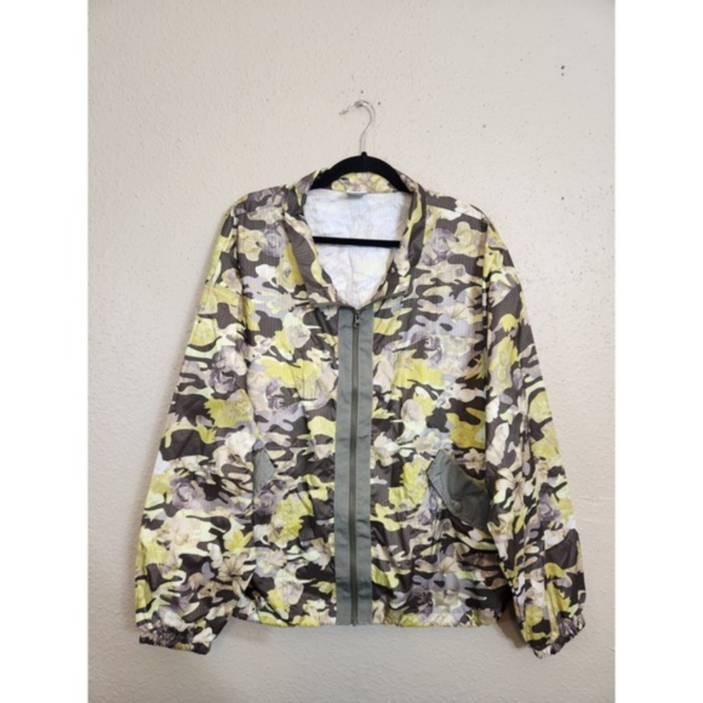 Nike Womens Multicolor Camouflage Sportwear Woven Full Zip Track Jacket Size 3Xβ